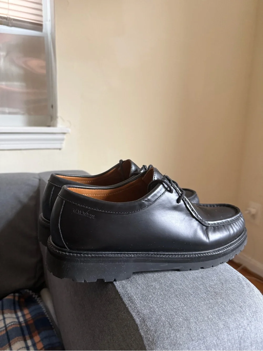 G.H.BASS Wallace x Madewell Leather Moc